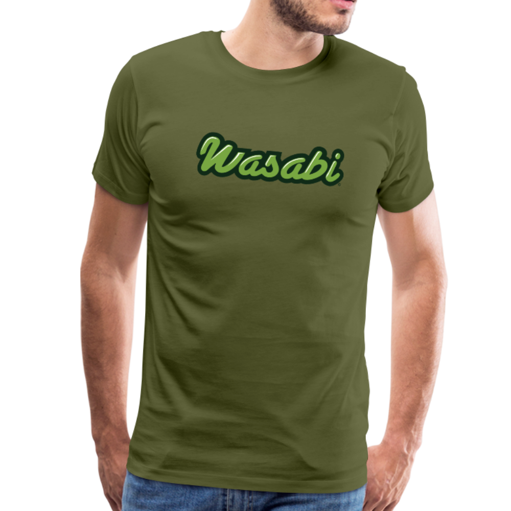 Tokyo Wasabi Men's Premium T-Shirt - olive green