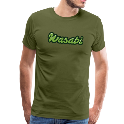 Tokyo Wasabi Men's Premium T-Shirt - olive green