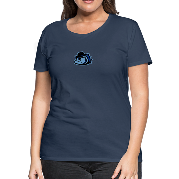 Chicago Bluesfish Women’s Premium T-Shirt - navy