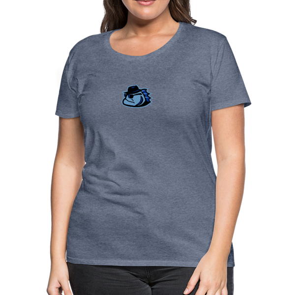 Chicago Bluesfish Women’s Premium T-Shirt - heather blue