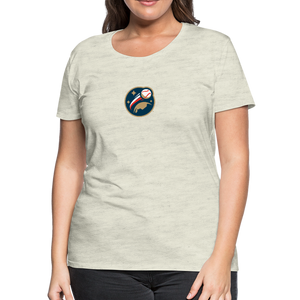 Global League Baseball Women’s Premium T-Shirt - heather oatmeal