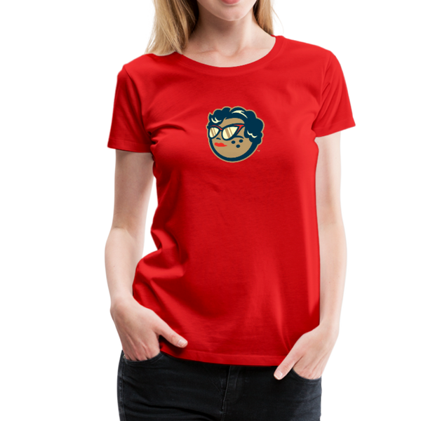 MABL Bowling Women’s Premium T-Shirt - red
