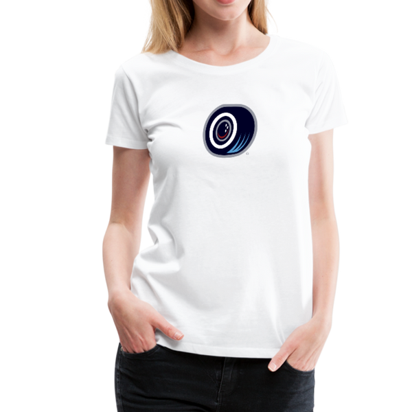 Detroit Fastlanes Women’s Premium T-Shirt - white