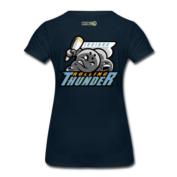 Indiana Rolling Thunder Women’s Premium T-Shirt - deep navy