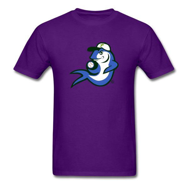Tokyo Wasabi Tuna Mascot Unisex Classic T-Shirt - purple