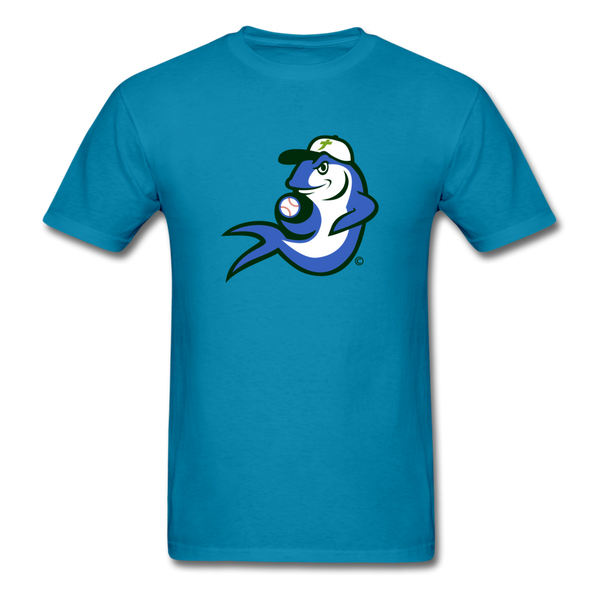 Tokyo Wasabi Tuna Mascot Unisex Classic T-Shirt - turquoise