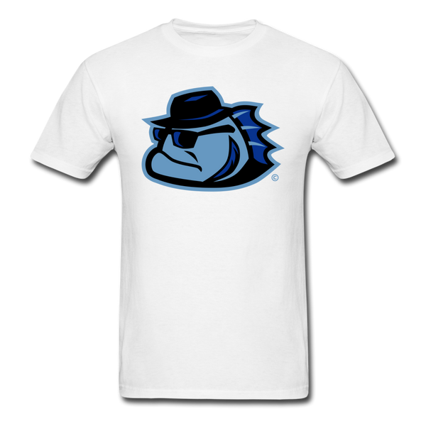 Chicago Bluesfish Mascot Unisex Classic T-Shirt - white