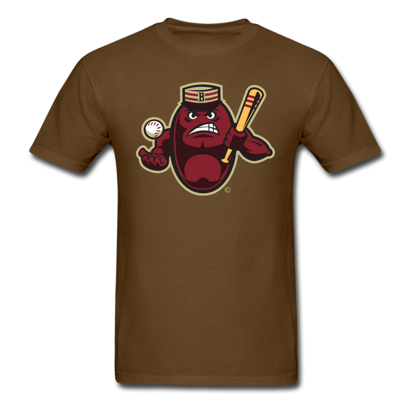 Boston Mean Beans Mascot Unisex Classic T-Shirt - brown