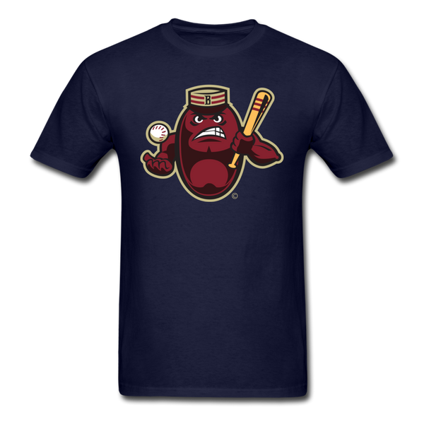 Boston Mean Beans Mascot Unisex Classic T-Shirt - navy