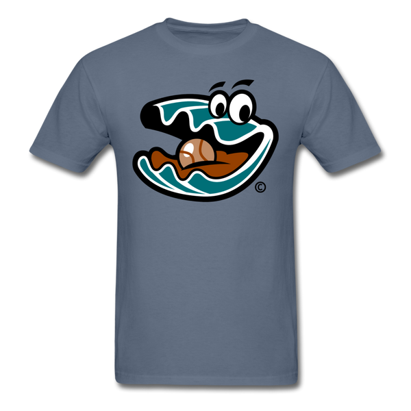 Florida Treasure Hunters Oyster Mascot Unisex Classic T-Shirt - denim