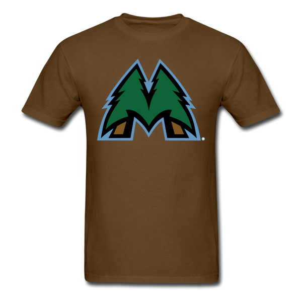 Minnesota Big Lumber Tree Logo Unisex Classic T-Shirt - brown