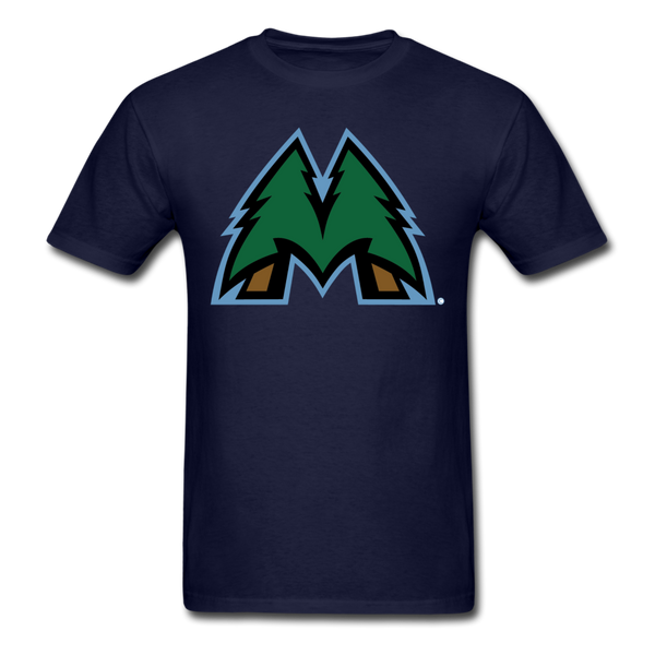 Minnesota Big Lumber Tree Logo Unisex Classic T-Shirt - navy