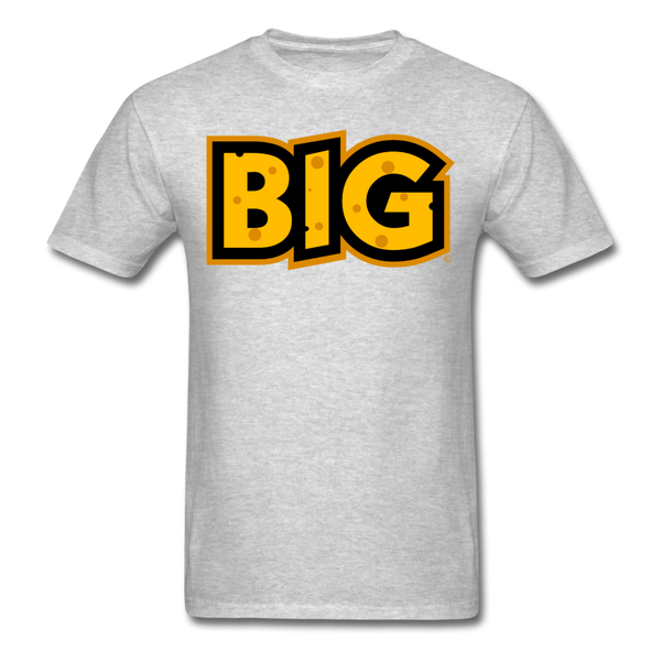 Wisconsin Big Cheese BIG Logo Unisex Classic T-Shirt - heather gray