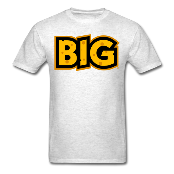 Wisconsin Big Cheese BIG Logo Unisex Classic T-Shirt - light heather gray