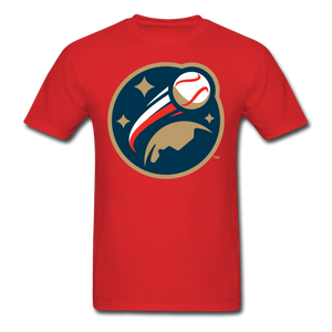 Global League Baseball Icon Unisex Classic T-Shirt - red