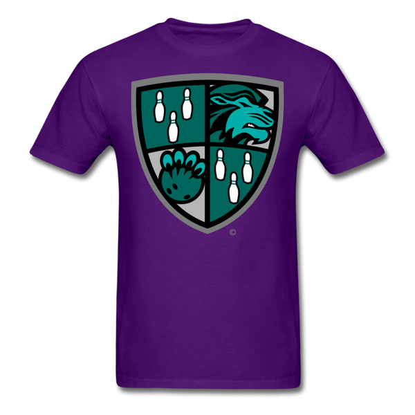 Chicago Kingpins Shield Unisex Classic T-Shirt - purple