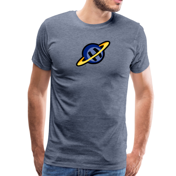 Houston Galactics Men's Premium T-Shirt - heather blue