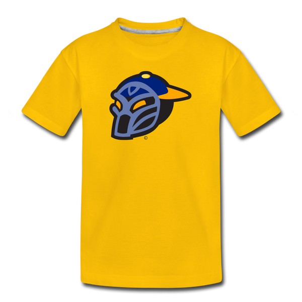 Houston Galactics Alien Kids' Premium T-Shirt - sun yellow