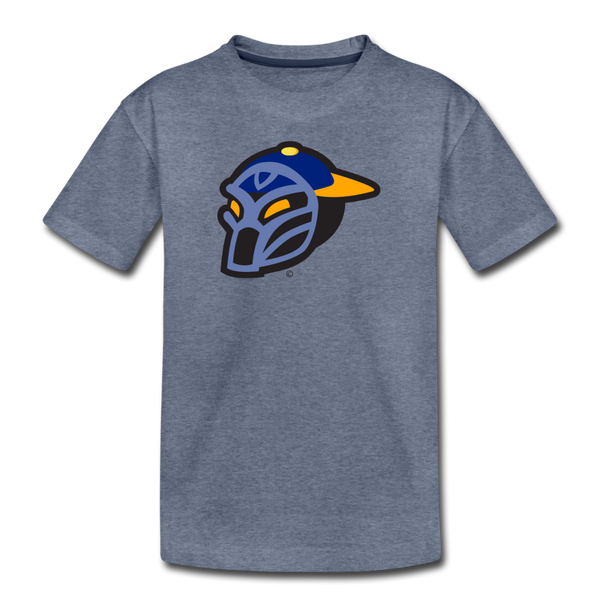 Houston Galactics Alien Kids' Premium T-Shirt - heather blue