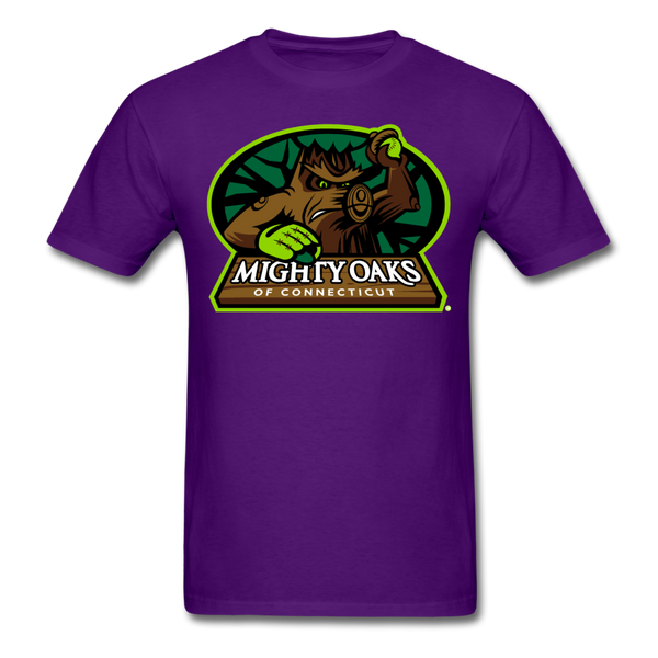 Mighty Oaks of Connecticut Unisex Classic T-Shirt - purple