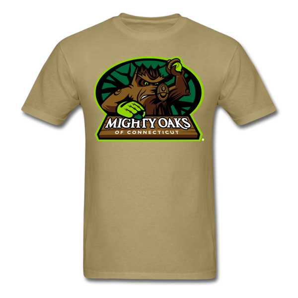 Mighty Oaks of Connecticut Unisex Classic T-Shirt - khaki