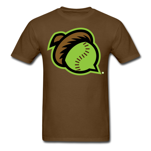Mighty Oaks of Connecticut Acorn Unisex Classic T-Shirt - brown