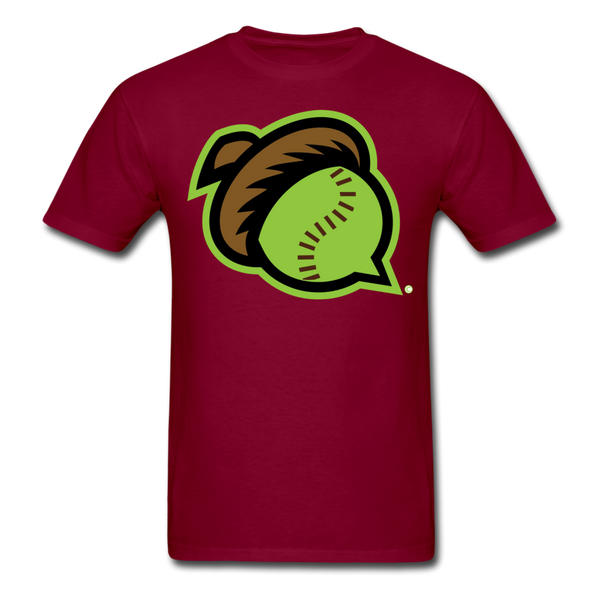 Mighty Oaks of Connecticut Acorn Unisex Classic T-Shirt - burgundy