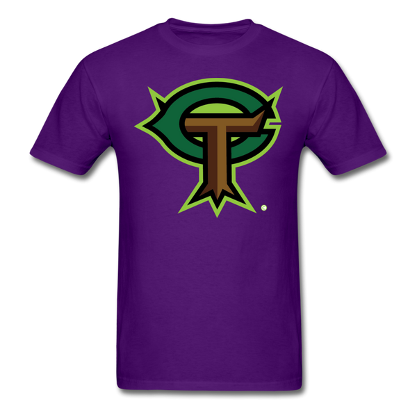 Mighty Oaks of Connecticut CT Logo Unisex Classic T-Shirt - purple