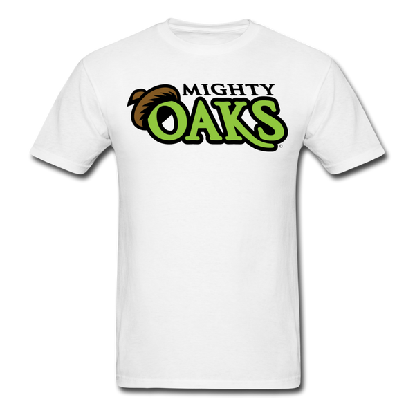 Mighty Oaks of Connecticut Wordmark Unisex Classic T-Shirt - white
