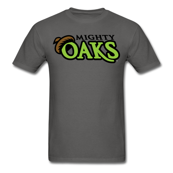 Mighty Oaks of Connecticut Wordmark Unisex Classic T-Shirt - charcoal