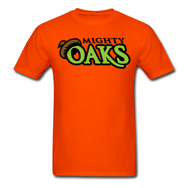 Mighty Oaks of Connecticut Wordmark Unisex Classic T-Shirt - orange