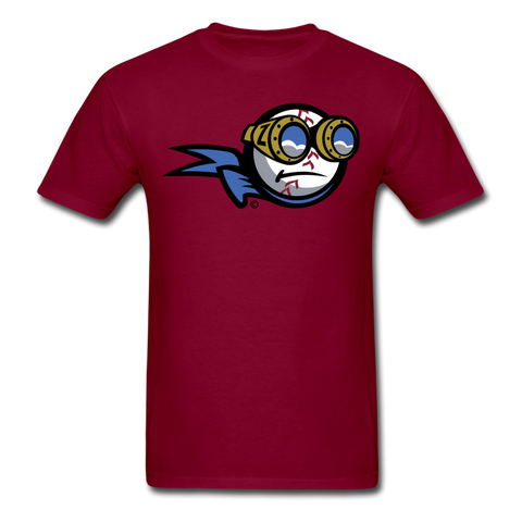 New York Zeppelins Mascot Unisex Classic T-Shirt - burgundy
