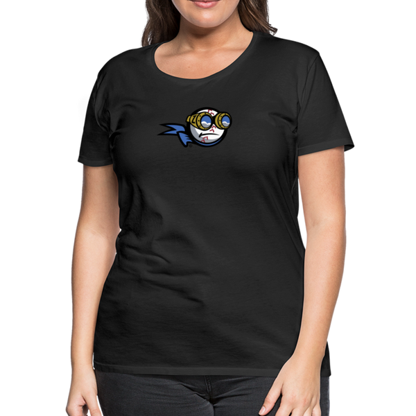 New York Zeppelins Women’s Premium T-Shirt - black