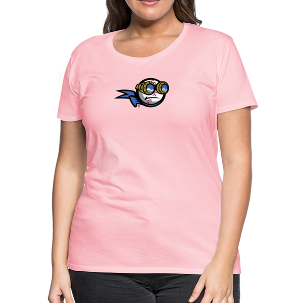New York Zeppelins Women’s Premium T-Shirt - pink