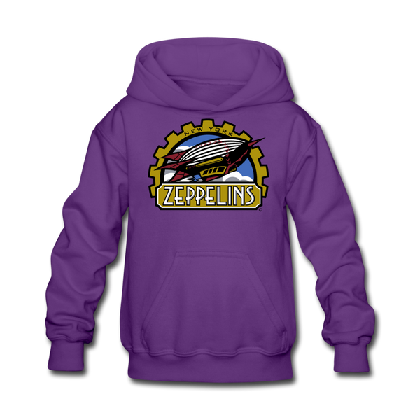 New York Zeppelins Kids' Hoodie - purple