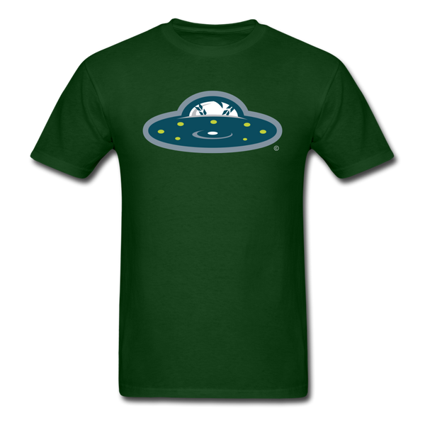 New York Invaders Saucer Unisex Classic T-Shirt - forest green