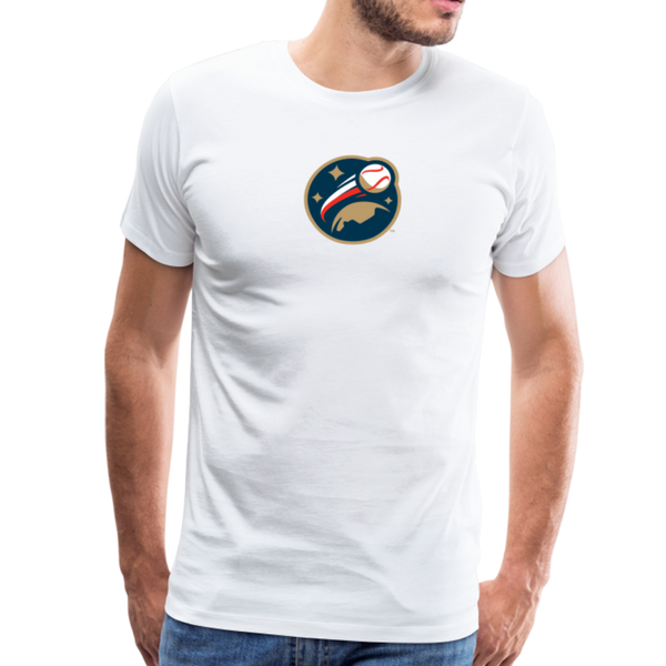 Global League Baseball Men's Premium T-Shirt - white