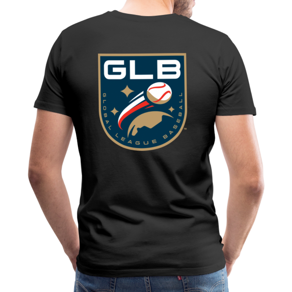 Global League Baseball Men's Premium T-Shirt - black