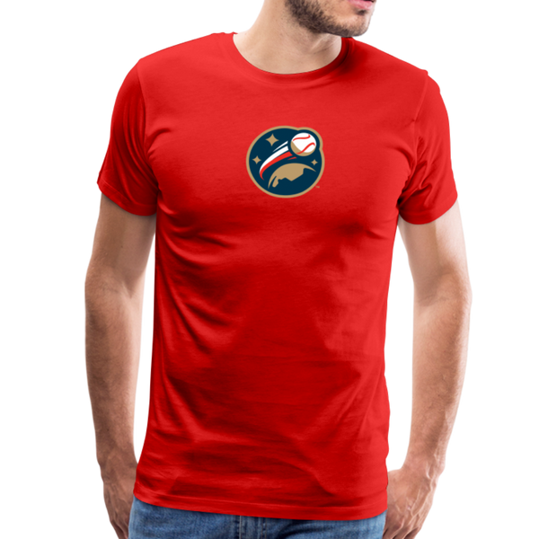 Global League Baseball Men's Premium T-Shirt - red