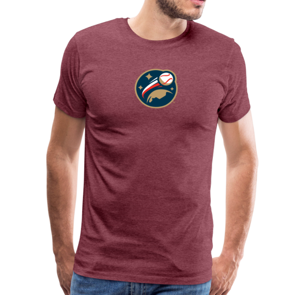 Global League Baseball Men's Premium T-Shirt - heather burgundy
