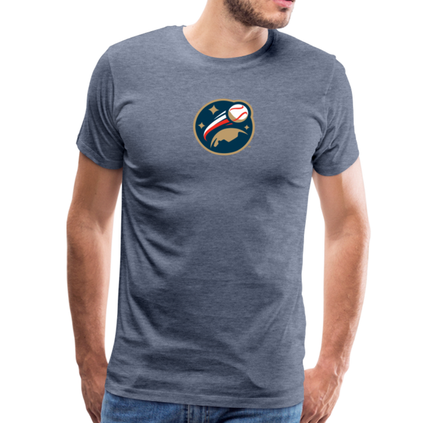 Global League Baseball Men's Premium T-Shirt - heather blue