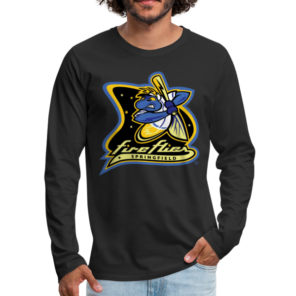 Springfield Fireflies Men's Long Sleeve T-Shirt - black