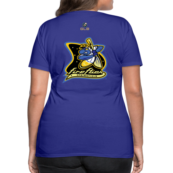 Springfield Fireflies Women’s Premium T-Shirt - royal blue