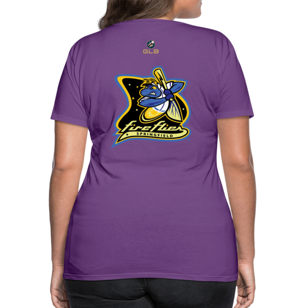 Springfield Fireflies Women’s Premium T-Shirt - purple