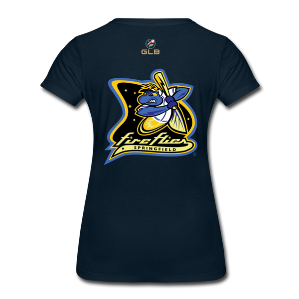Springfield Fireflies Women’s Premium T-Shirt - deep navy