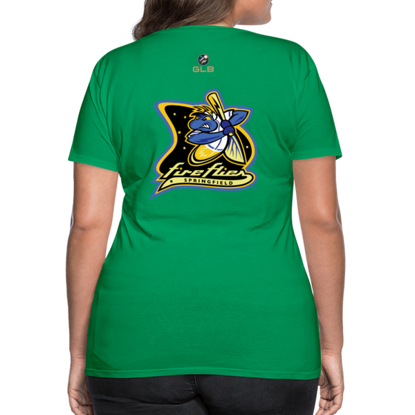 Springfield Fireflies Women’s Premium T-Shirt - kelly green