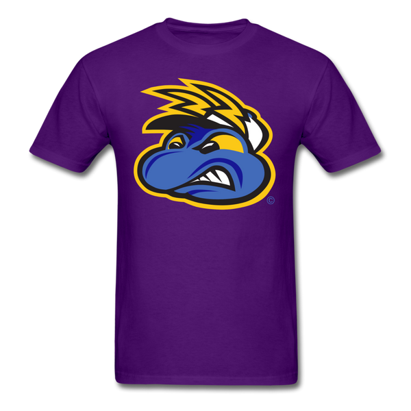 Springfield Fireflies Mascot Face Unisex Classic T-Shirt - purple