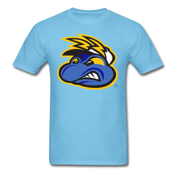Springfield Fireflies Mascot Face Unisex Classic T-Shirt - aquatic blue