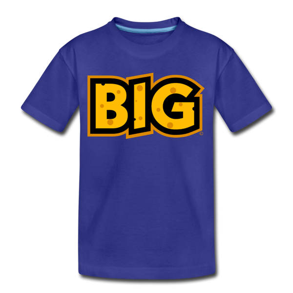 Wisconsin Big Cheese BIG Kids' Premium T-Shirt - royal blue