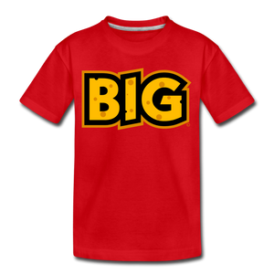 Wisconsin Big Cheese BIG Kids' Premium T-Shirt - red